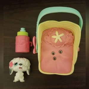 Hasbro Littlest pet shop motion sheep dog set